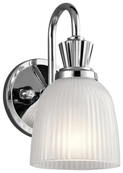 Απλίκα Φωτιστικό Μπάνιου 1xG9 Χρώμιο IP44 Cora KL-CORA1-BATH Elstead Lighting KL-CORA1-BATH Χρώμιο