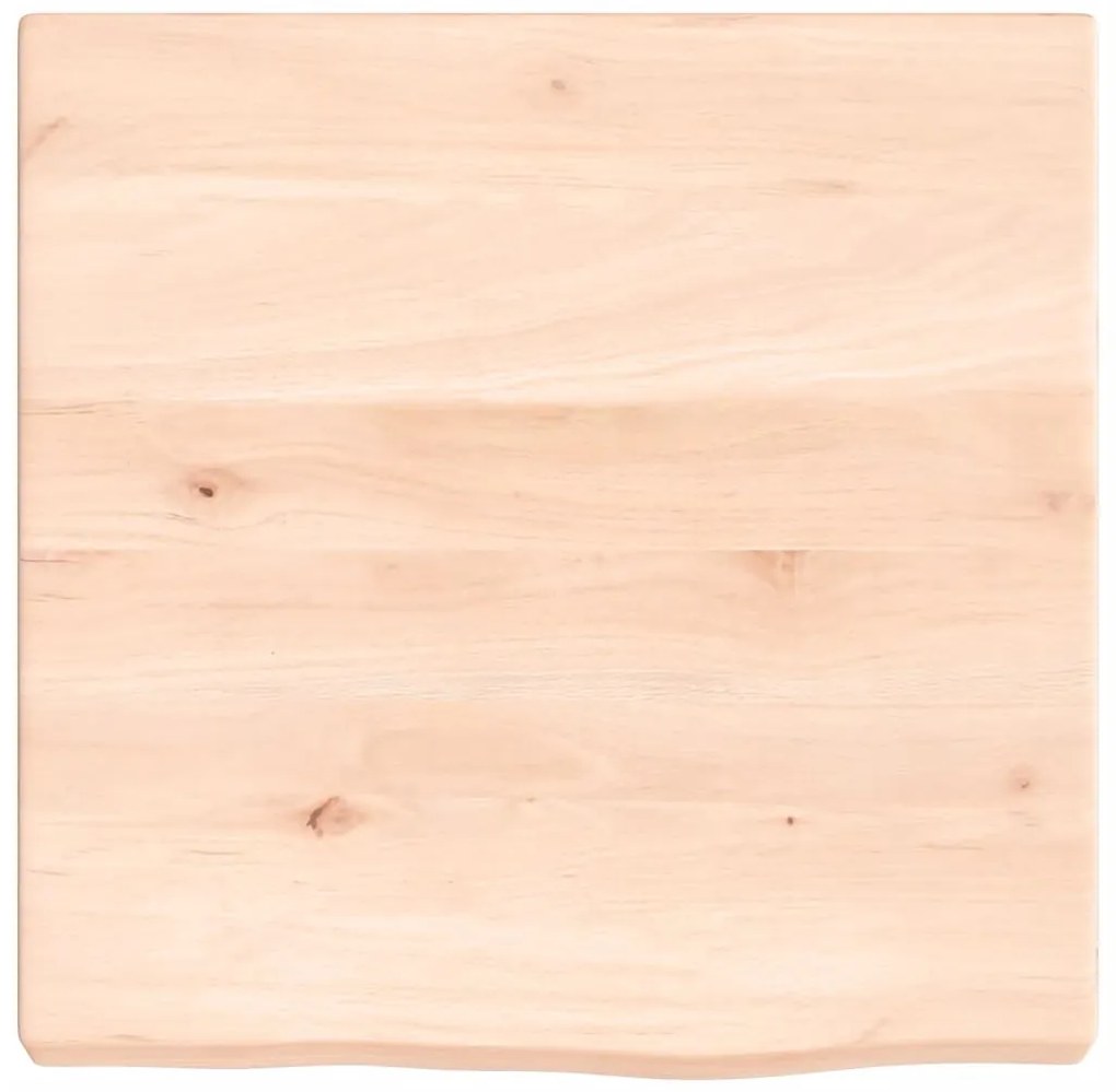 vidaXL Ράφι Τοίχου 40x40x(2-4) εκ. από Ακατέργαστο Μασίφ Ξύλο Δρυός