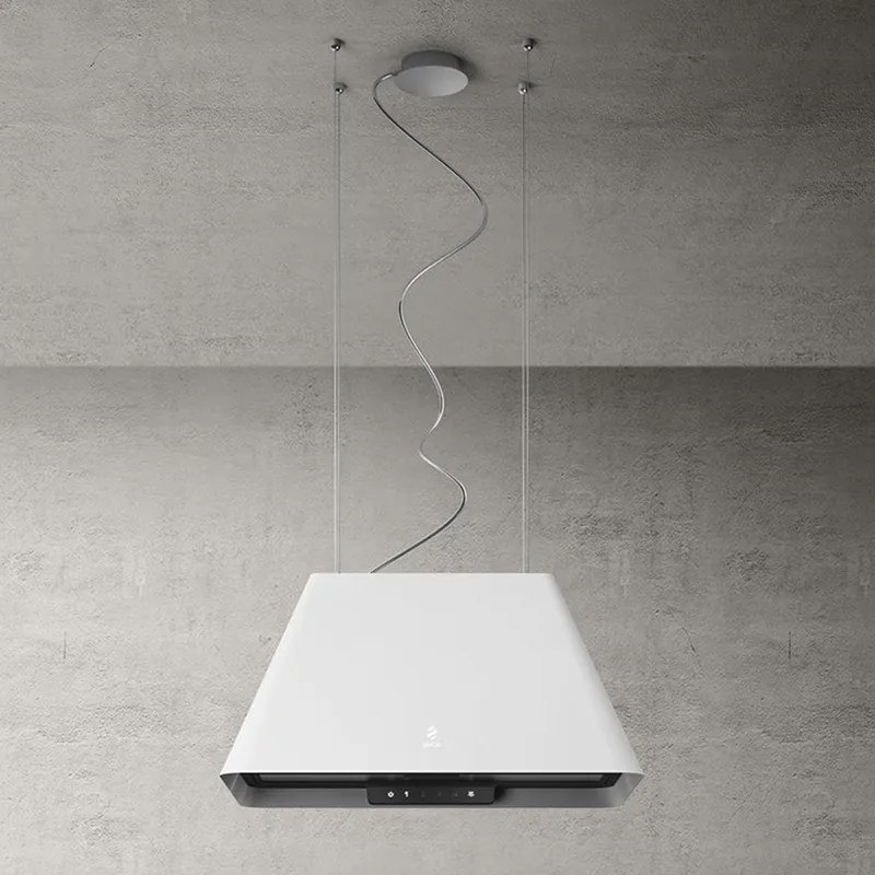 Elica Ikona Light WH/F/60 Απορροφητήρας Νησίδα Ανακύκλωσης 60cm Λευκός