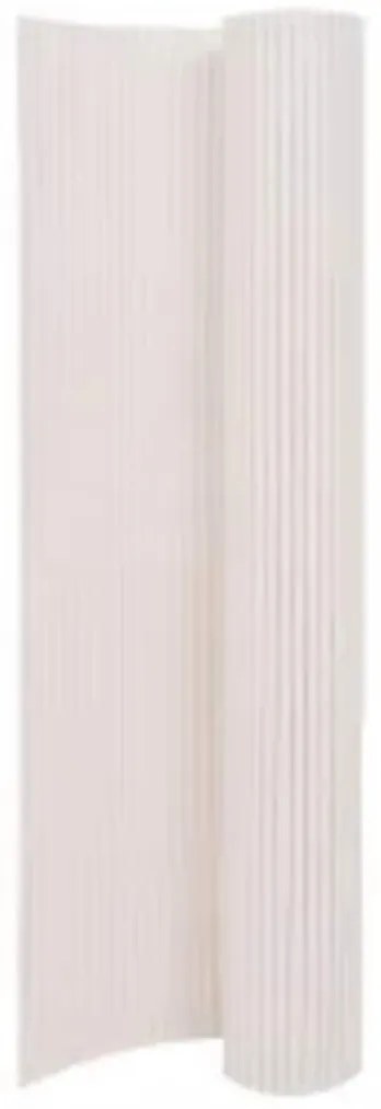 Περίφραξη Κήπου Διπλής Όψης Λευκή 110 x 300 εκ.