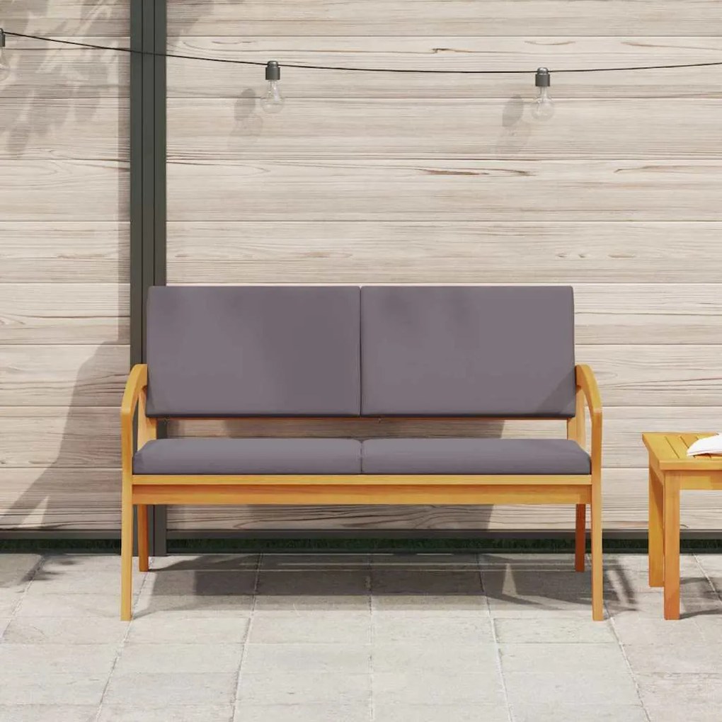 vidaXL Παγκάκι Κήπου με Μαξιλάρια 115x70x72 εκ. από μασίφ ξύλο ακακίας