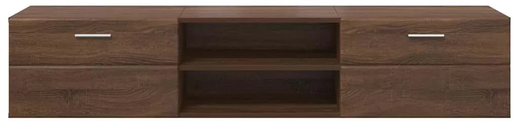 vidaXL Ντουλάπι TV Καφέ δρυς 150 x 39 x 30 εκ Επεξεργασμένο ξύλο