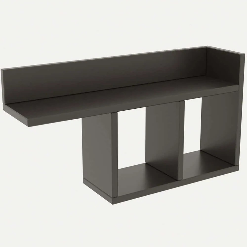 Ραφιέρα Τοίχου Room 854KLN1717 72x18x37cm Anthracite