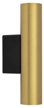 Απλίκα Φωτιστικό Τοίχου 2xGU10 10W IP20 Fourty Wall Nowodvorski 10754 Ορείχαλκος