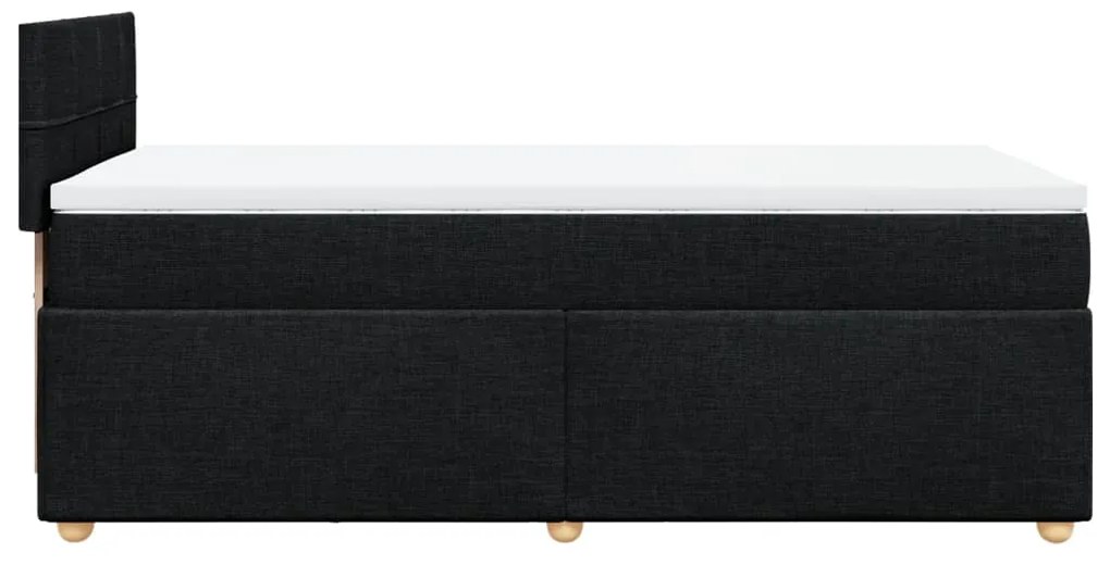 ΚΡΕΒΑΤΙ BOXSPRING ΜΕ ΣΤΡΩΜΑ ΜΑΥΡΟ 90X200 ΕΚ. ΥΦΑΣΜΑΤΙΝΟ 3286565