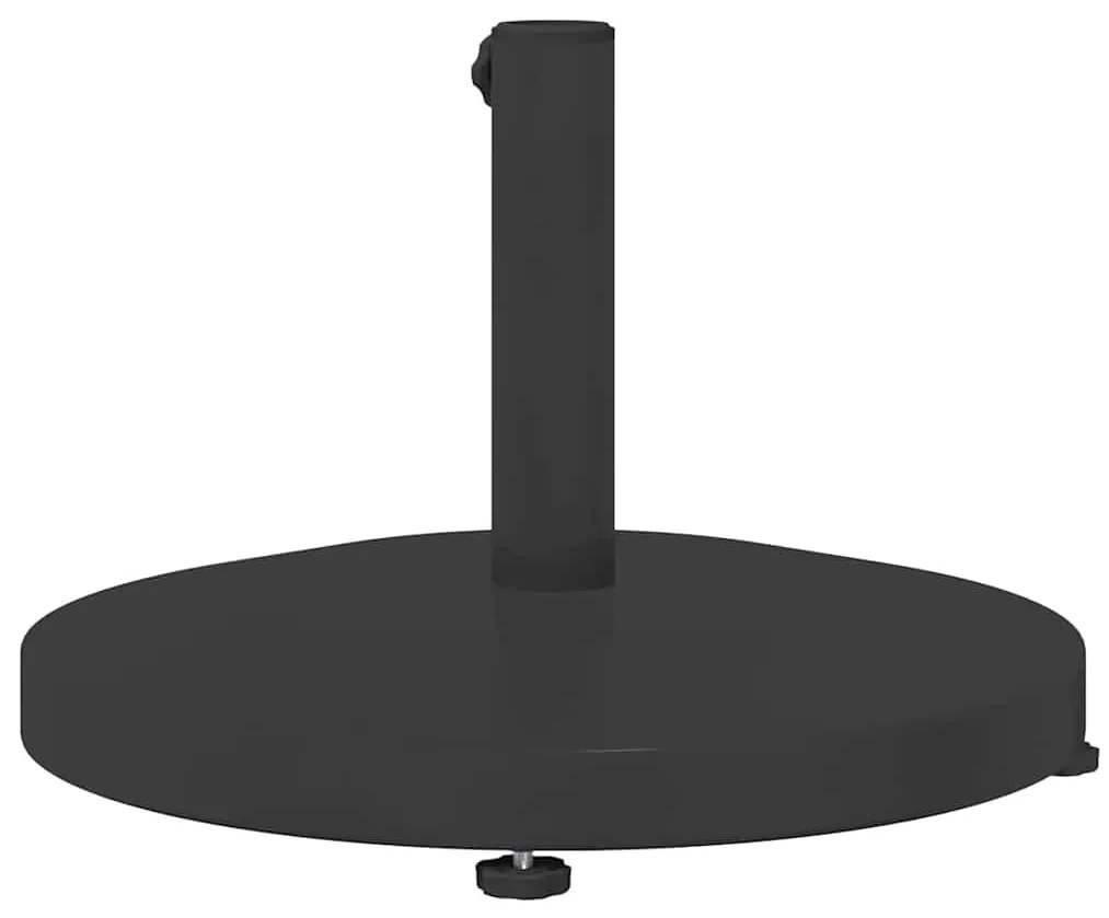 vidaXL Βάσεις ομπρελών εξωτερικού χώρου Μαύρο 48 x 48 x 32 εκ.