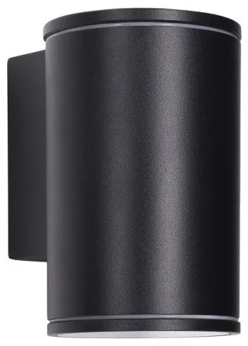 Απλίκα Φωτιστικό Τοίχου Led Αλουμίνιο Orion H11,5 Φ9 ForLight-PX-0378-NEG-Μαύρο PX-0378-NEG