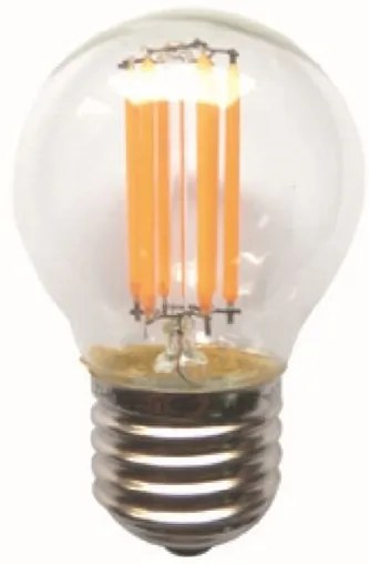 Λαμπτήρας LED Filament E27 Glamo 4W 4000K Dimmable  (10 τεμάχια)