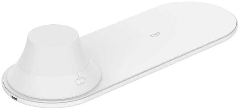 Yeelight Ασύρματος Φορτιστής (Qi Pad) 15W Λευκός (YLYD08YI)