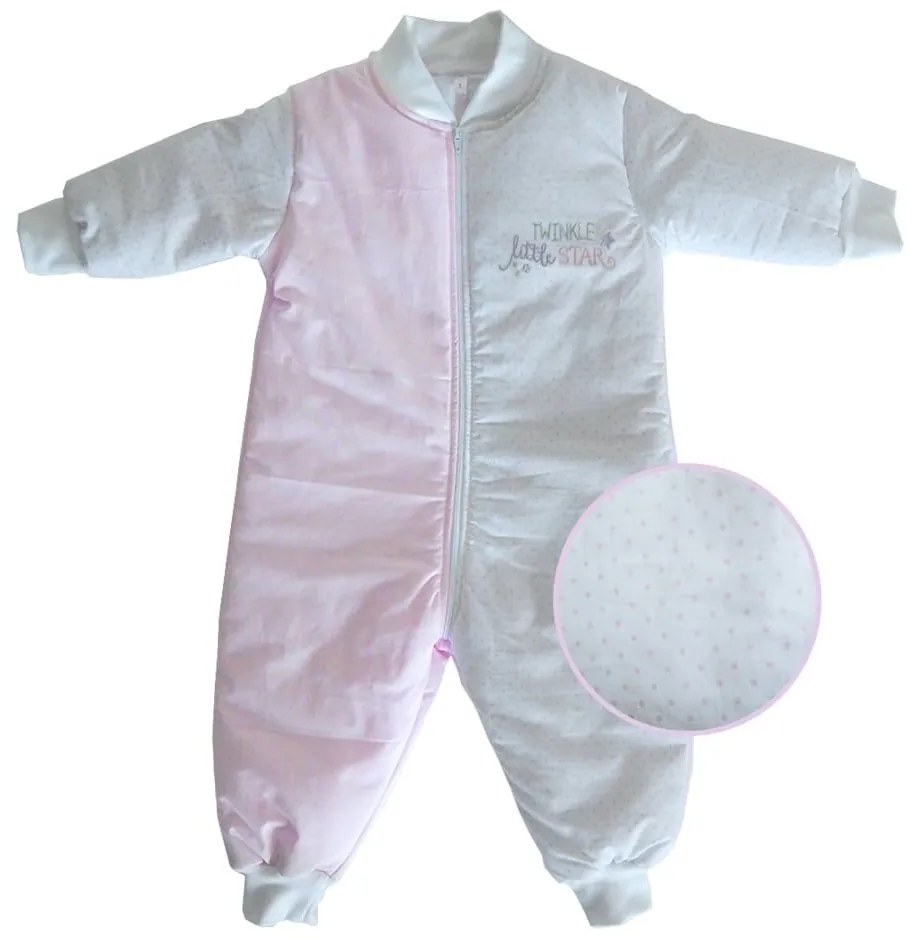 Υπνόφορμα 46-6774/352 (2,5 tog) White-Pink Baby Oliver 3-4 ετών 100% Βαμβάκι