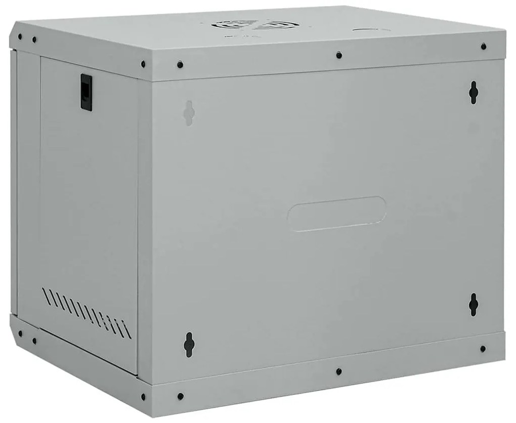 vidaXL Ντουλάπα δικτύου με αποθήκευση Γκρι 53 x 45 x 45 εκ Ατσάλι