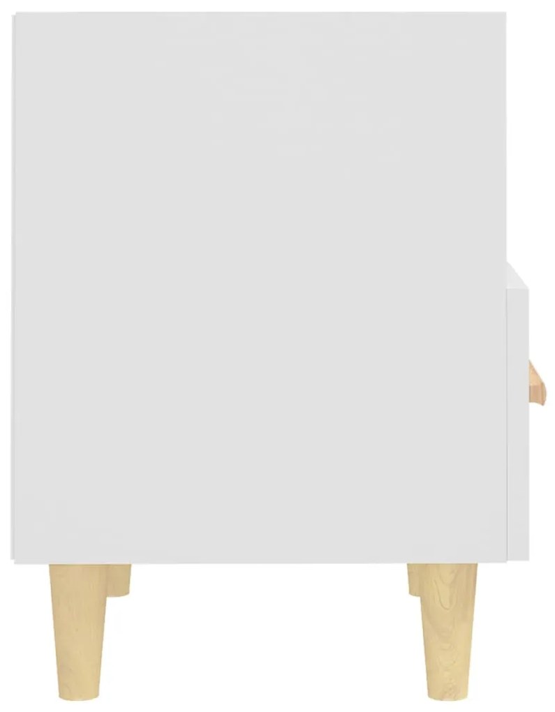 vidaXL Κομοδίνο Λευκό 40 x 35 x 47 εκ.