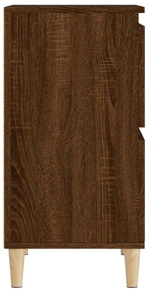 vidaXL Μπουφές Καφέ Δρυς 60x35x70 εκ. από Επεξεργασμένο Ξύλο