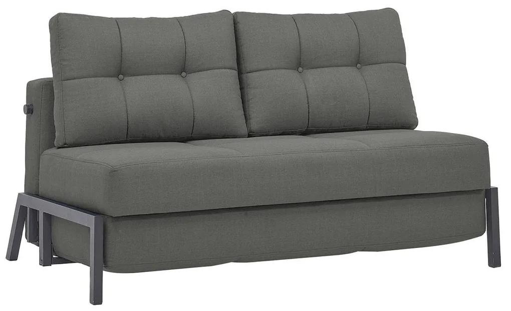 Καναπές Κρεβάτι Διθέσιος GAEL Γκρι 150x91x90cm - Ύφασμα - 14210219