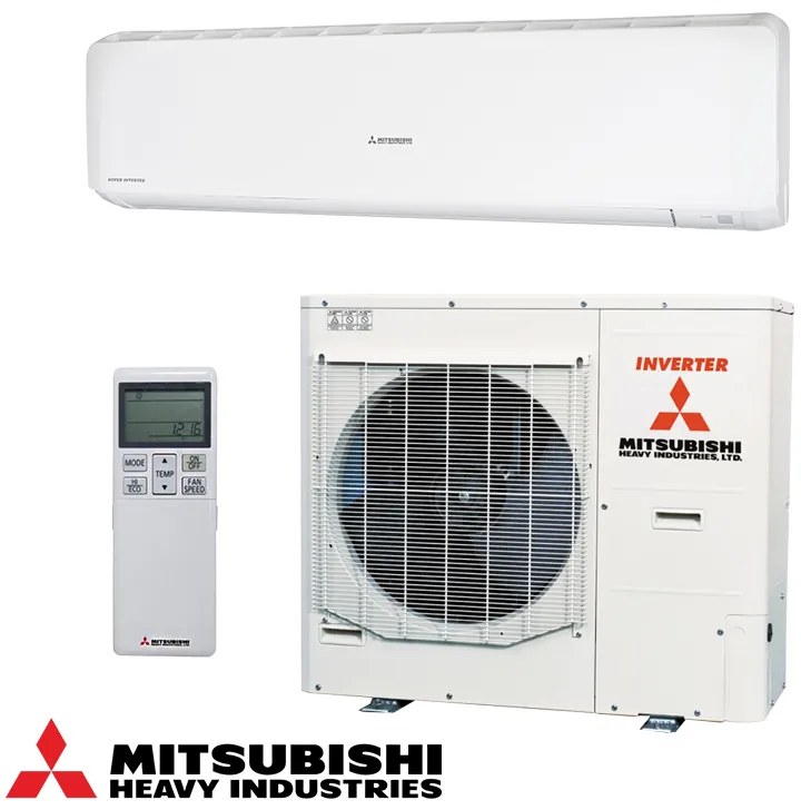 Inverter κλιματιστικό Mitsubishi Heavy Industries SRK100ZR-W/FDC100VNP, 34000 BTU, 69 m2, A++/A+, R-32, Λευκό