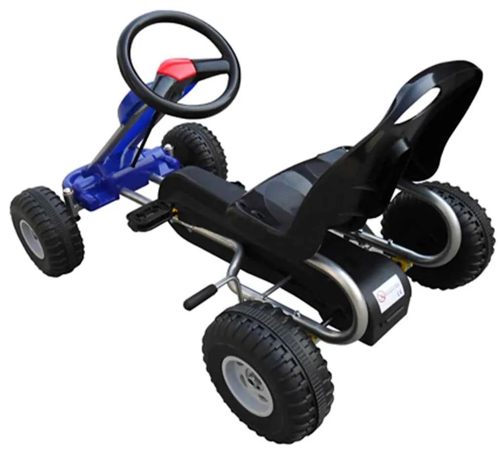 vidaXL Go Kart με Πετάλια Μπλε