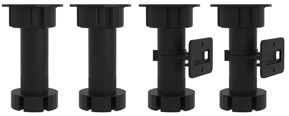 vidaXL Ντουλάπα Κουζίνας με αποθήκευση 2 pcs Λευκό 80 x 46 x 81.5 εκ