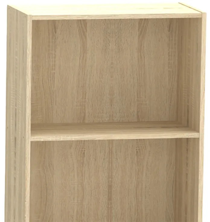 Βιβλιοθήκη Presley pakoworld sonoma 60x30x167εκ - 248-000003 - 248-000003