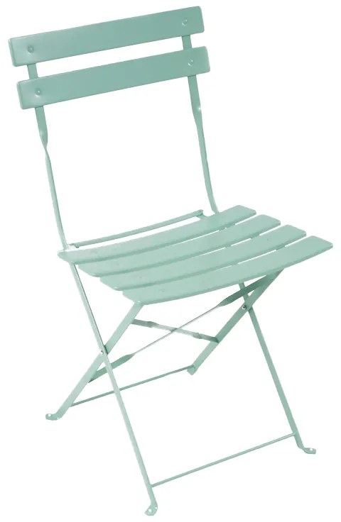 Τραπεζαρία Bistro pakoworld σετ 3τεμ μεταλλική αναδιπλούμενη σε μέντα απόχρωση Φ60x71εκ