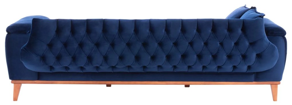 Καναπές - Κρεβάτι Bennington 3θέσιος Mπλέ 240x95x80 εκ. 240x95x80 εκ.