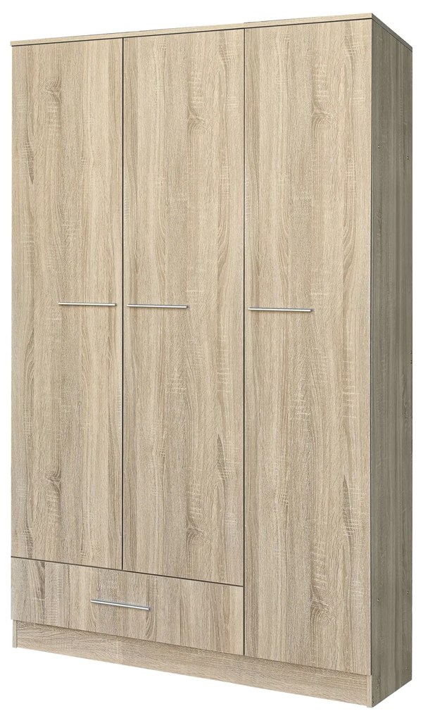 Ντουλάπα ArteLibre CAJSA Φυσικό Μοριοσανίδα 90x50x195cm