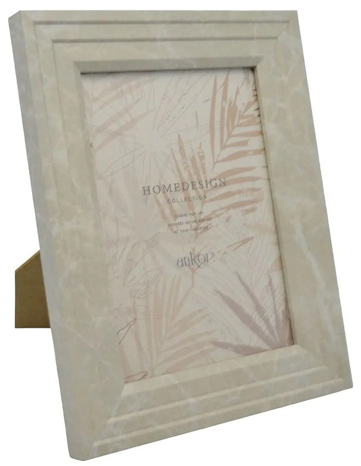 Κορνίζα 13218-5 13x18cm Beige-Marble Ankor Ξύλο