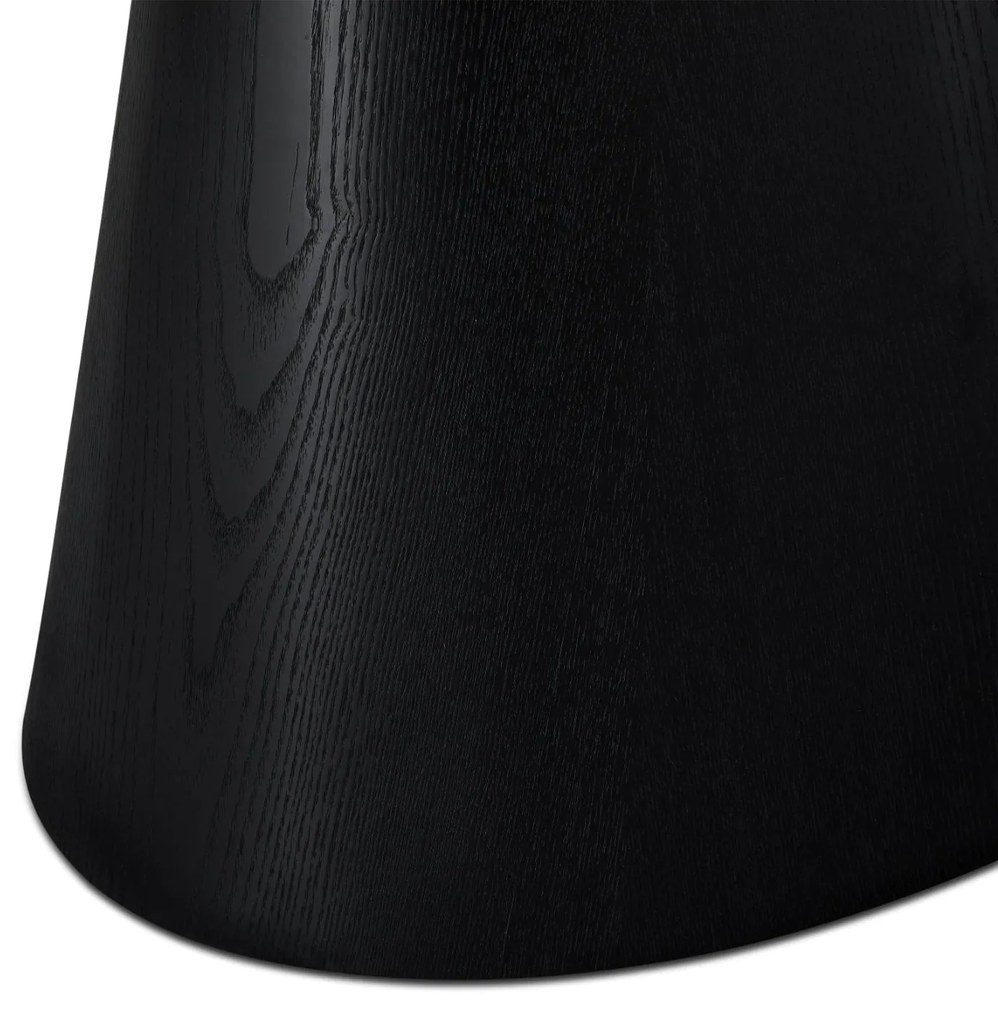 Tango Oval Dining Table 160x90 Black Oak
