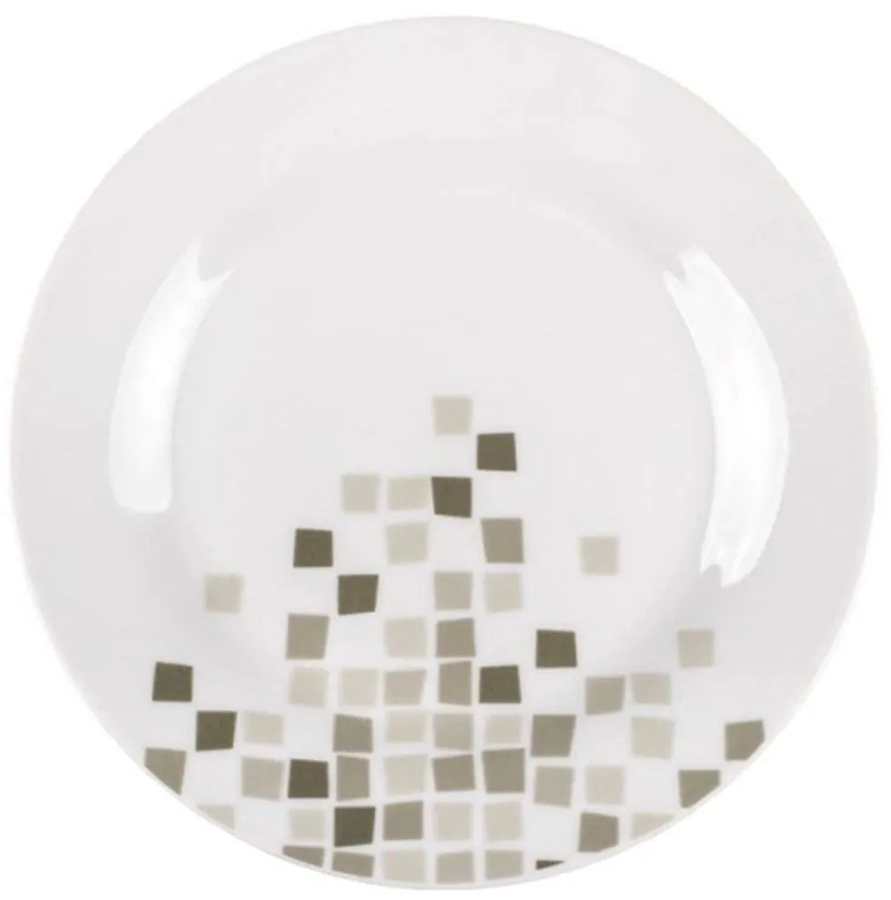 Πιάτο Φρούτου Πορσελάνινο Mosaic NW16110003 Φ19cm White Max Home Porcelain