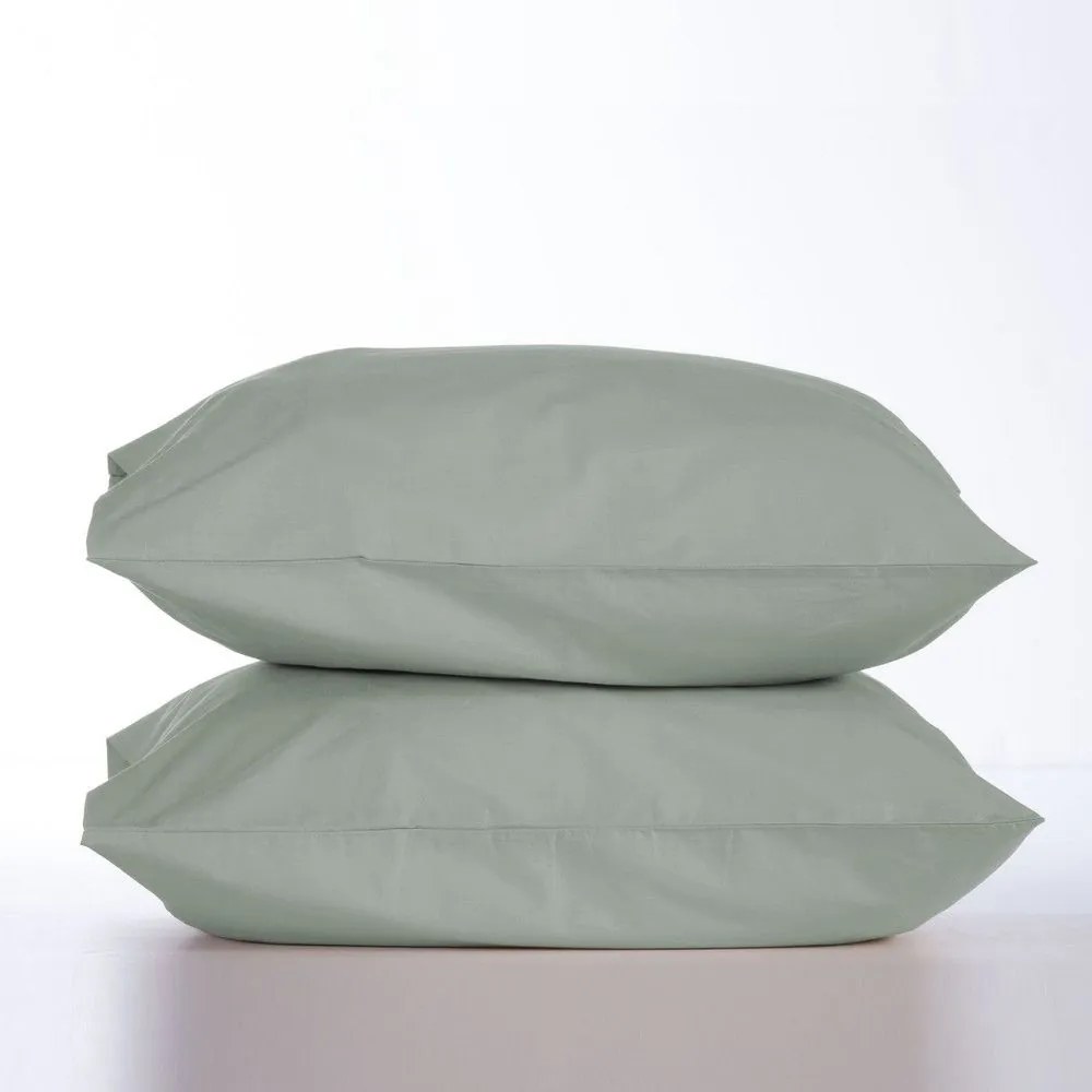 Μαξιλαροθήκες Basic (Σετ 2τμχ) Mint Nef-Nef 52X72 100% Cotton