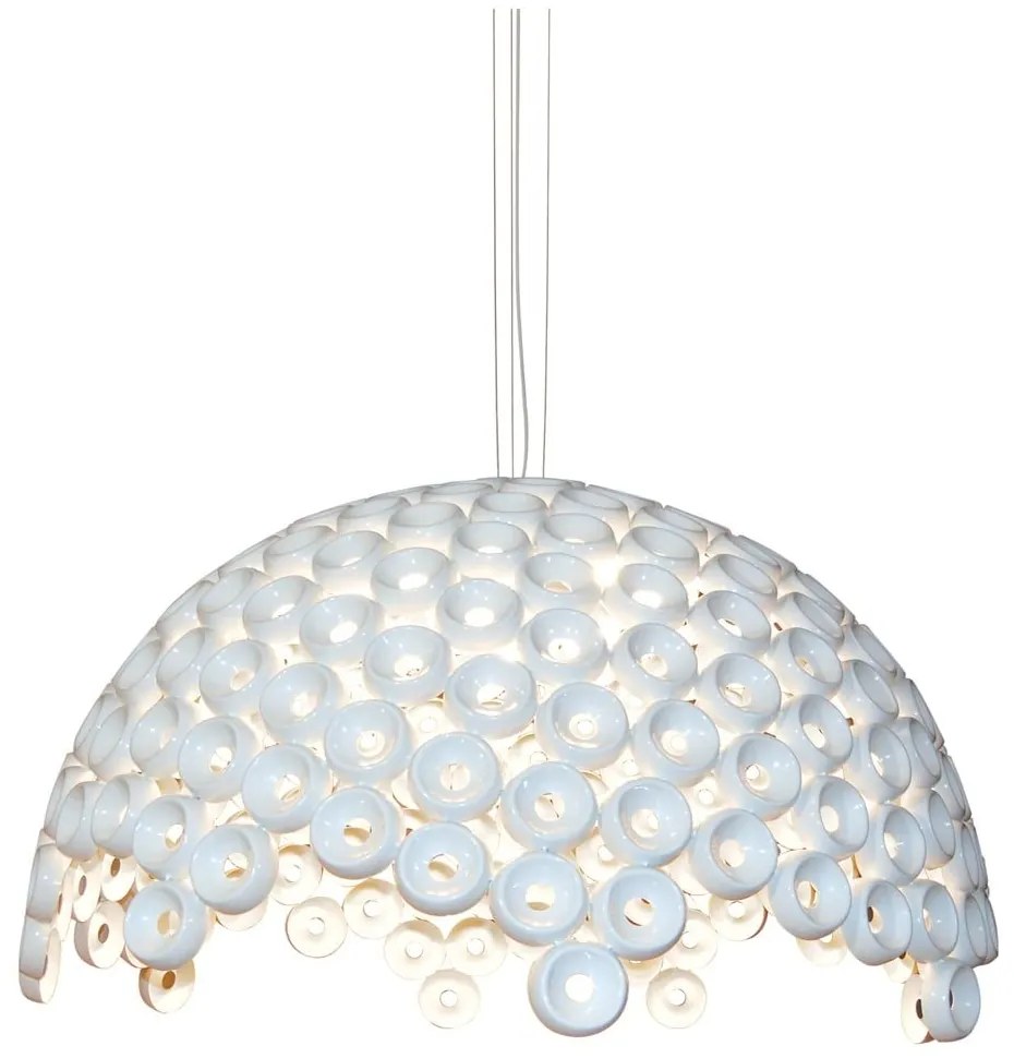 Φωτιστικό Οροφής Κρεμαστό HL-3590-5XL 77-4323 Darina White Φ160 Homelighting Metal