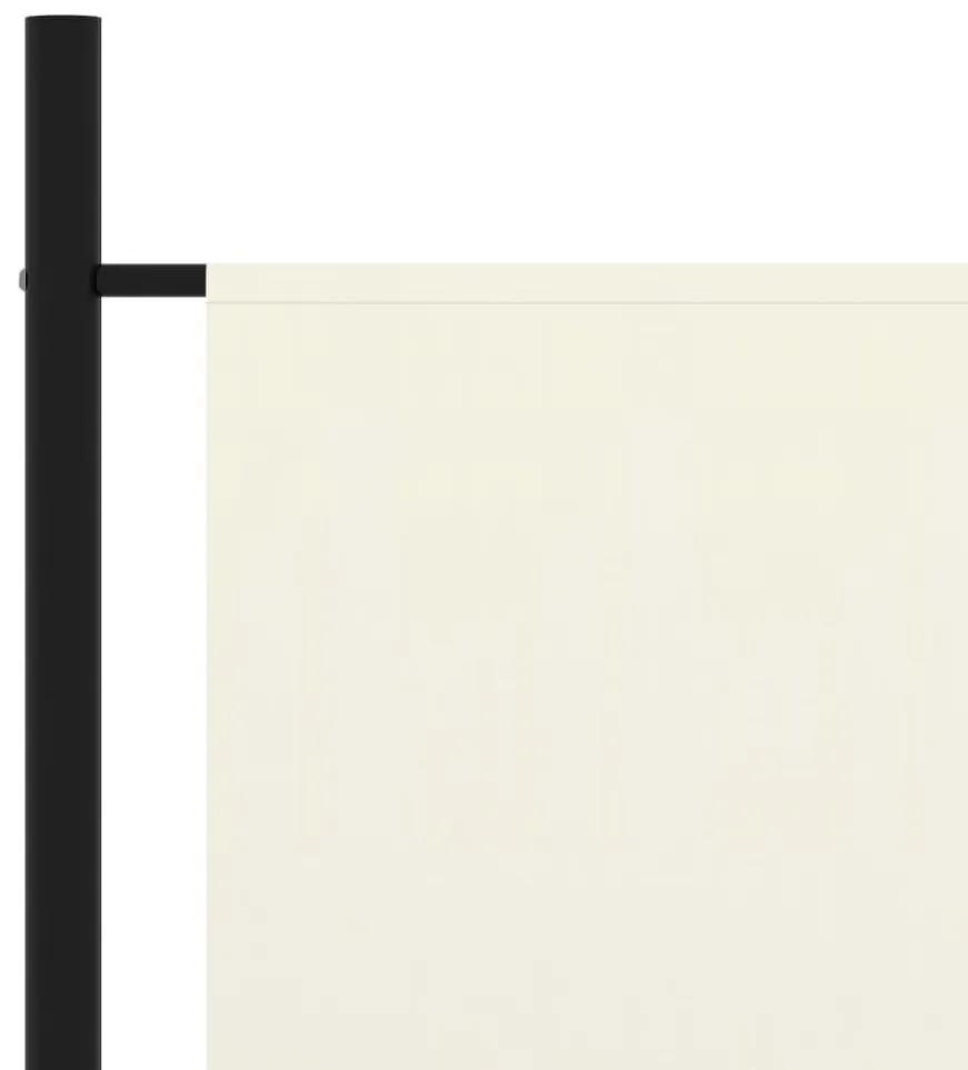 Διαχωριστικό Δωματίου Λευκό 175 x 180 εκ. Υφασμάτινο - Λευκό