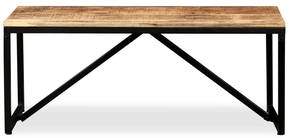 vidaXL Πάγκος 110 x 35 x 45 εκ. από Μασίφ Ξύλο Μάνγκο