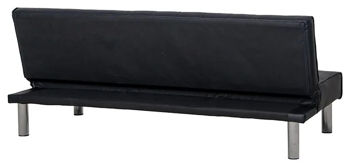 STATE BLACK PU ΚΑΝΑΠΕΣ-ΚΡΕΒΑΤΙ 180X79εκ.