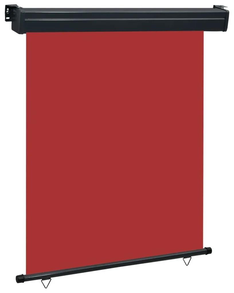 Σκίαστρο Βεράντας Πλαϊνό Κόκκινο 140 x 250 εκ. - Κόκκινο