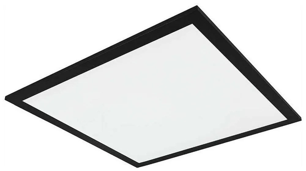 Φωτιστικό Οροφής - Πλαφονιέρα Alpha R62324532 18W Led 45x45x5cm Black Mat RL Lighting Metal