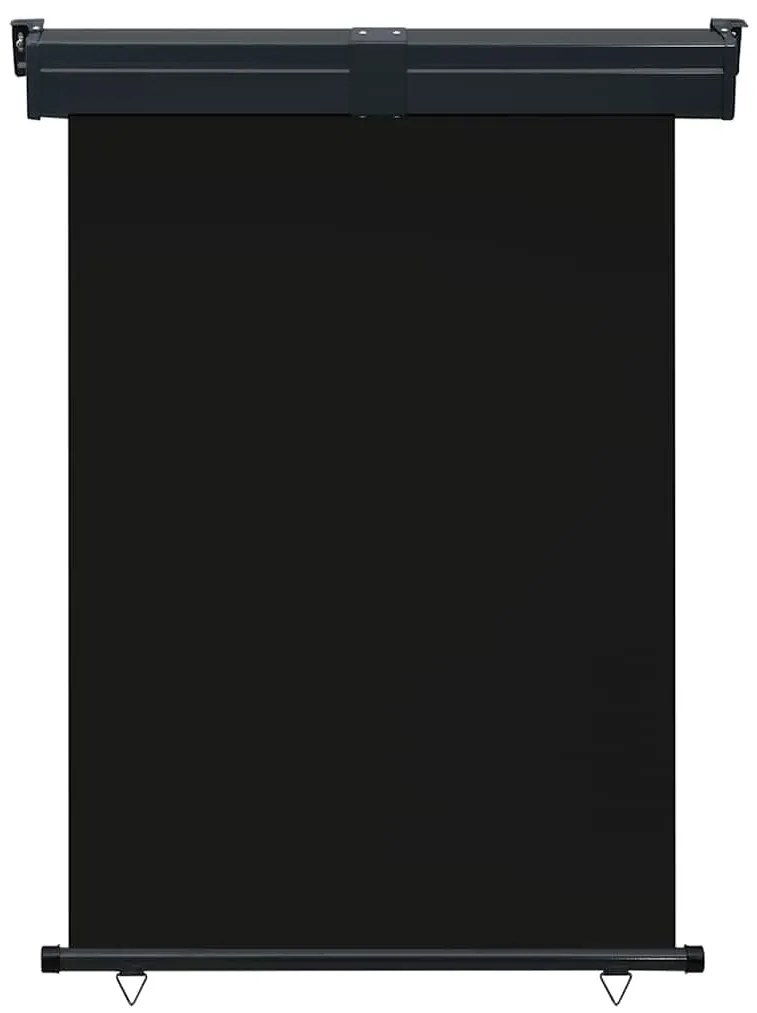 vidaXL Σκίαστρο Βεράντας Πλαϊνό Μαύρο 125 x 250 εκ.