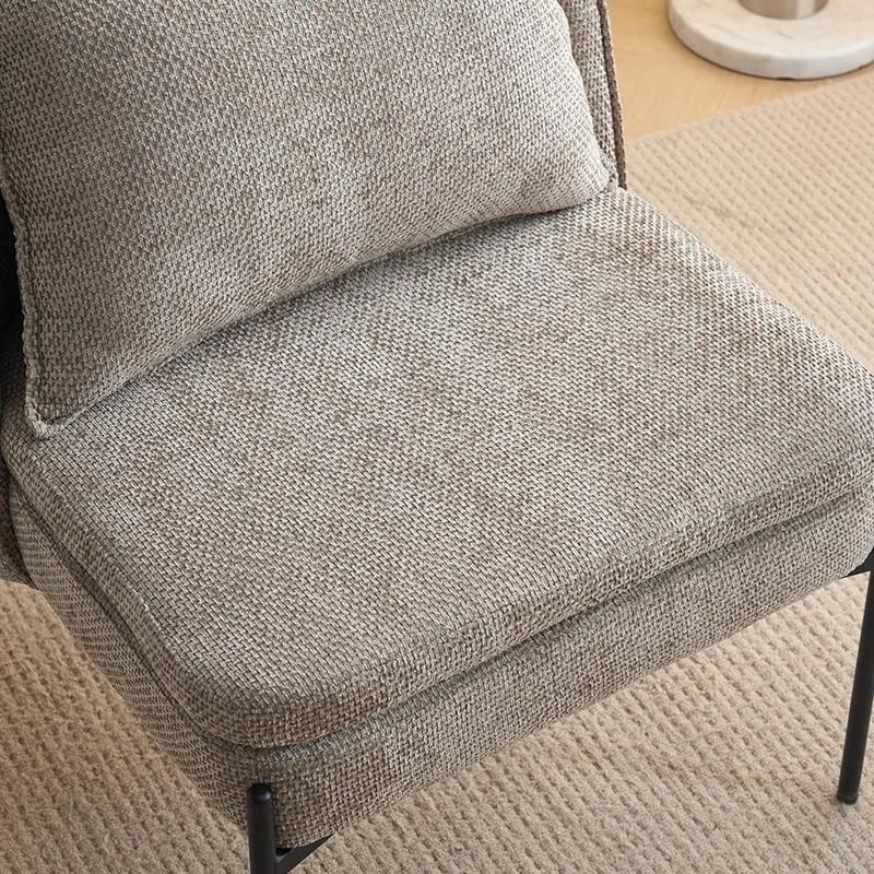 Πολυθρόνα FL3059 Fylliana με Μεταλλικά Πόδια Καφέ 67x75x81 εκ. 67x75x81 εκ.