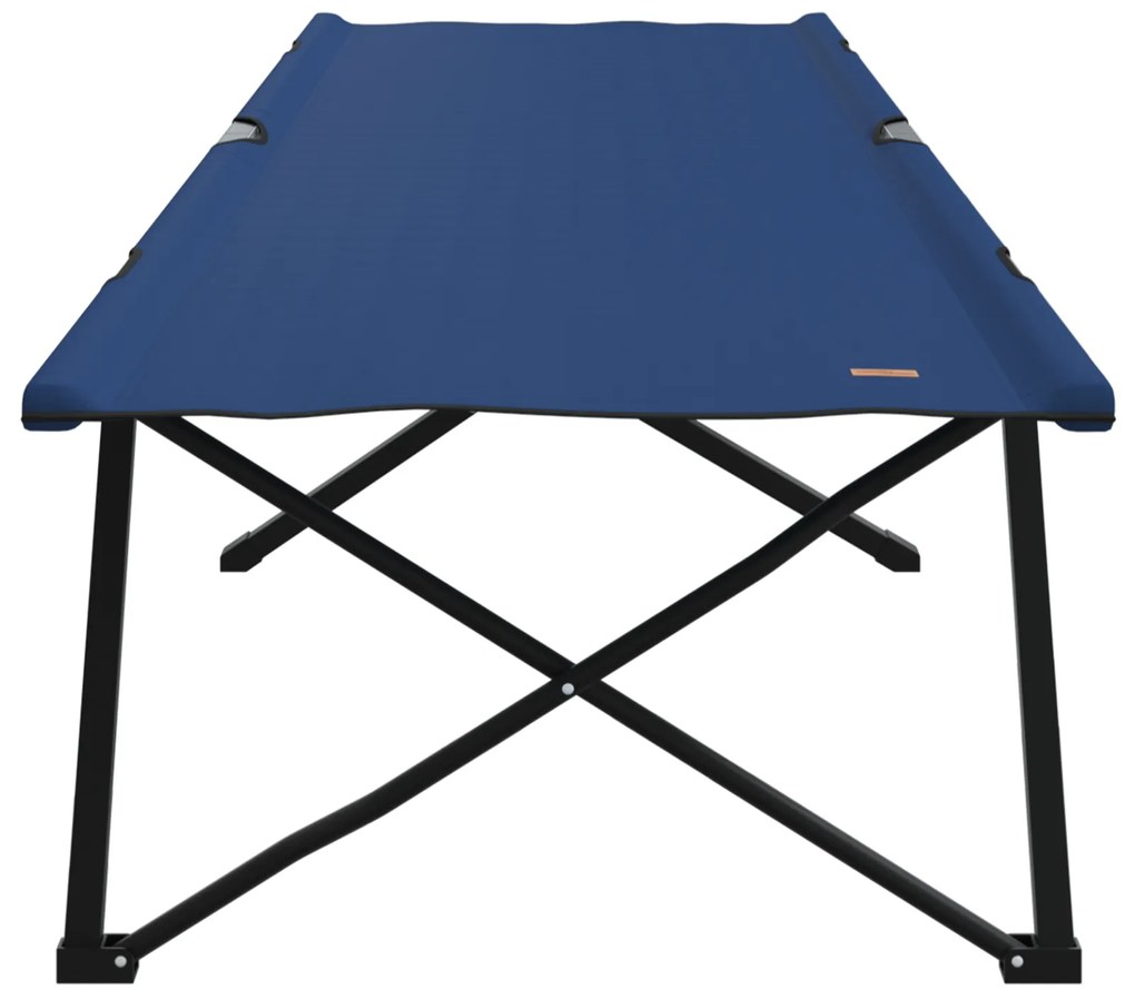 vidaXL Folding Sun Bed with Carry Bag Μπλε 600D Oxford Fabric