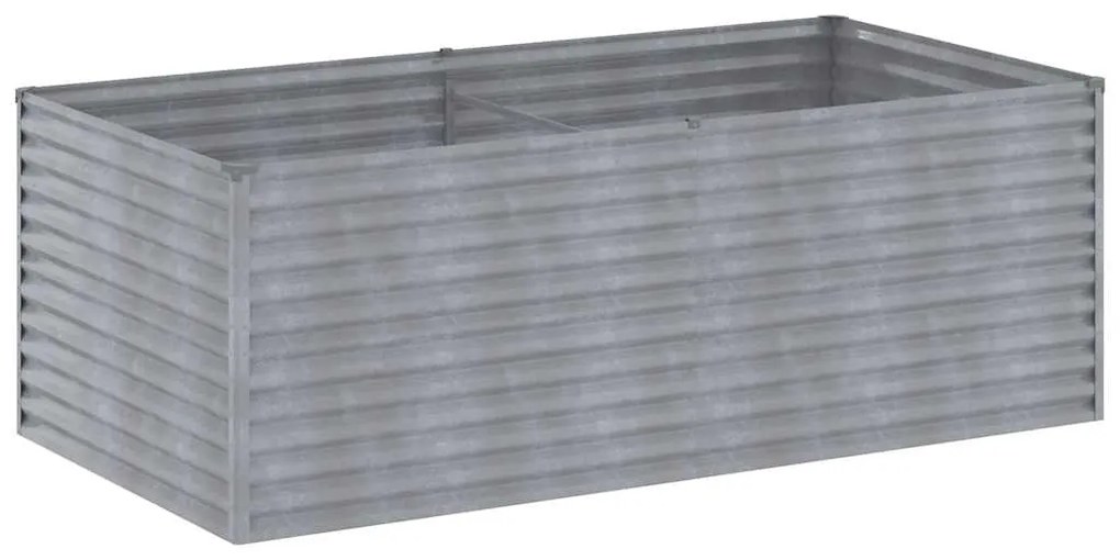 vidaXL Ζαρντινιέρα 196 x 100 x 69 εκ. από Ατσάλι Σκληρυθέν στον Αέρα