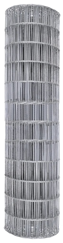 vidaXL Ευρώ Φράκτης 1x10 μ Γαλβανισμένος Χάλυβας