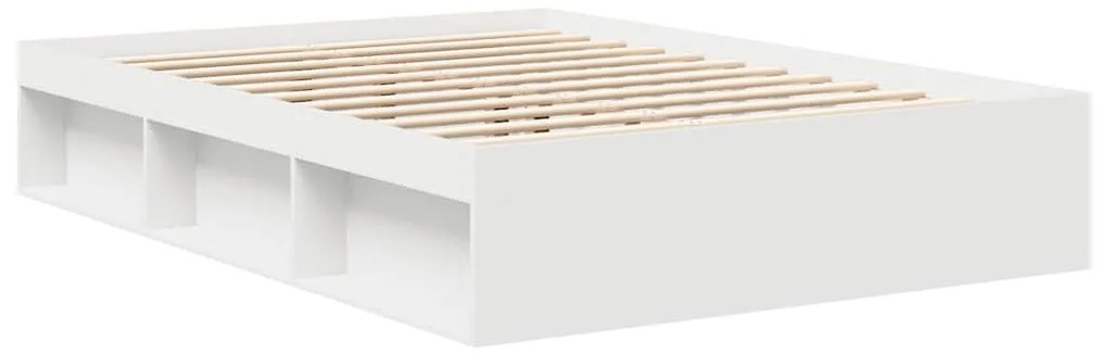 vidaXL Πλαίσιο Κρεβατιού Λευκό 120 x 190 εκ. Small Double