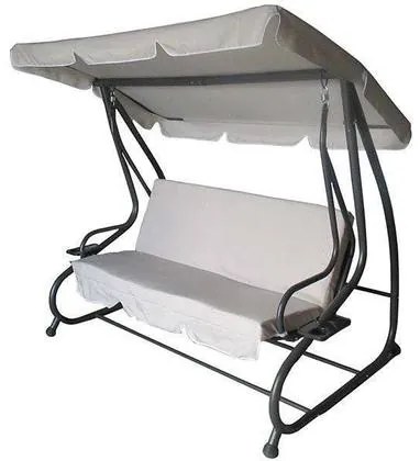 Bliumi  Κούνια Τριθέσια Μεταλλική με Κρεβάτι 203x128x170cm Bliumi 5157G BEST-21234253