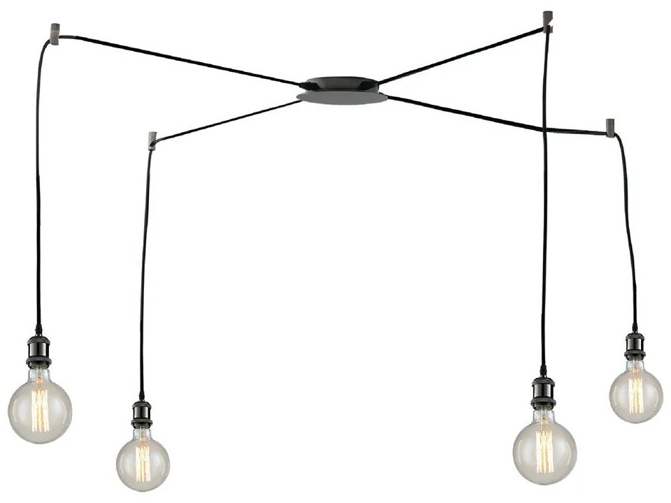 Φωτιστικό Οροφής Κρεμαστό I-Groove-S4 E27 250x16cm Copper Luce Ambiente Design