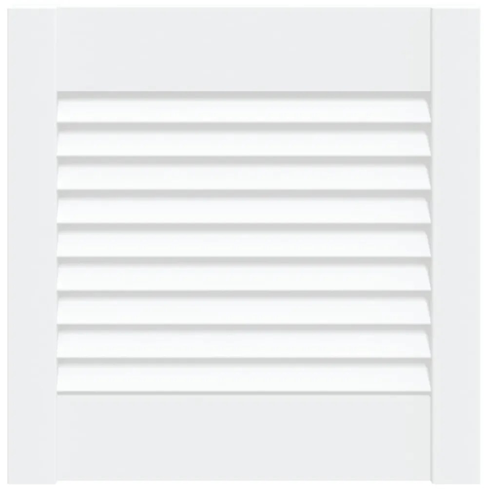 vidaXL Πορτάκι με Περσίδες 39,5x39,4 εκ. από Μασίφ Ξύλο Πεύκου