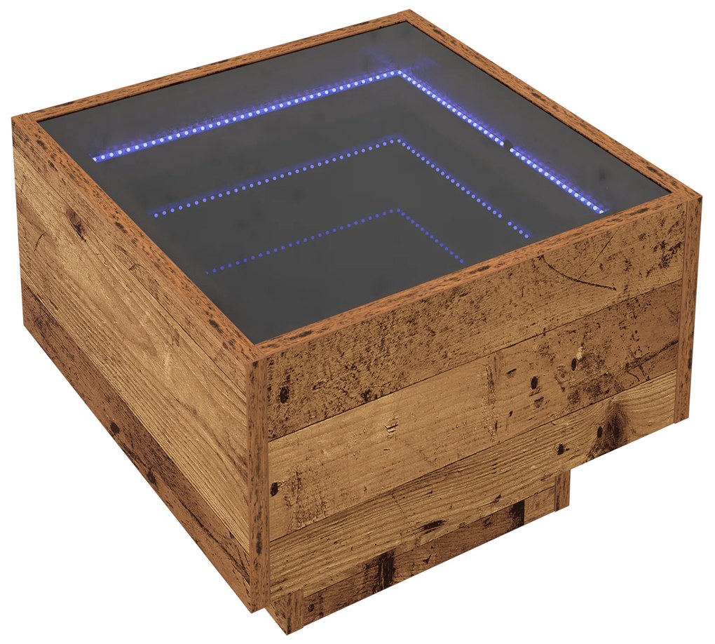 vidaXL Ντουλάπι αποθήκευσης Παλιό ξύλο 40 x 40 x 30 cm