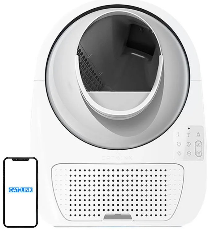 Catlink Pro-X Luxury VersionΈξυπνη Αυτοκαθαριζόμενη Τουαλέτα για γάτες