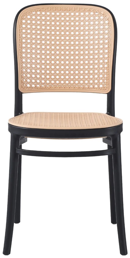 ΚΑΡΕΚΛΑ ΠΟΛΥΠΡΟΠΥΛΕΝΙΟΥ FLOW HM5937.02 ΜΑΥΡΗ ΜΕ ΜΠΕΖ ΚΑΘΙΣΜΑ ΚΑΙ ΠΛΑΤΗ 41x49x102Υεκ.