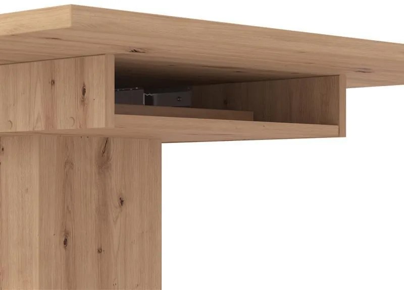 Τραπέζι Τραπεζαρίας Επεκτεινόμενο Sabrina Artisan Oak 160(200)x91,5x76 εκ.