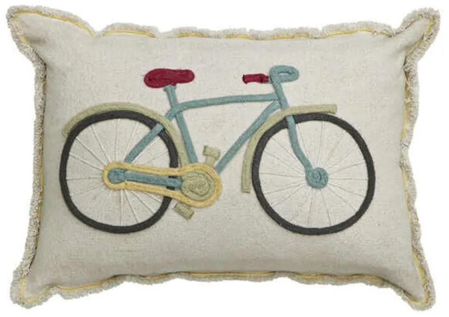 Μαξιλάρι Δαπέδου Bike LOR-SC-BIKE 35x55cm Natural Lorena Canals 35X55 Βαμβάκι