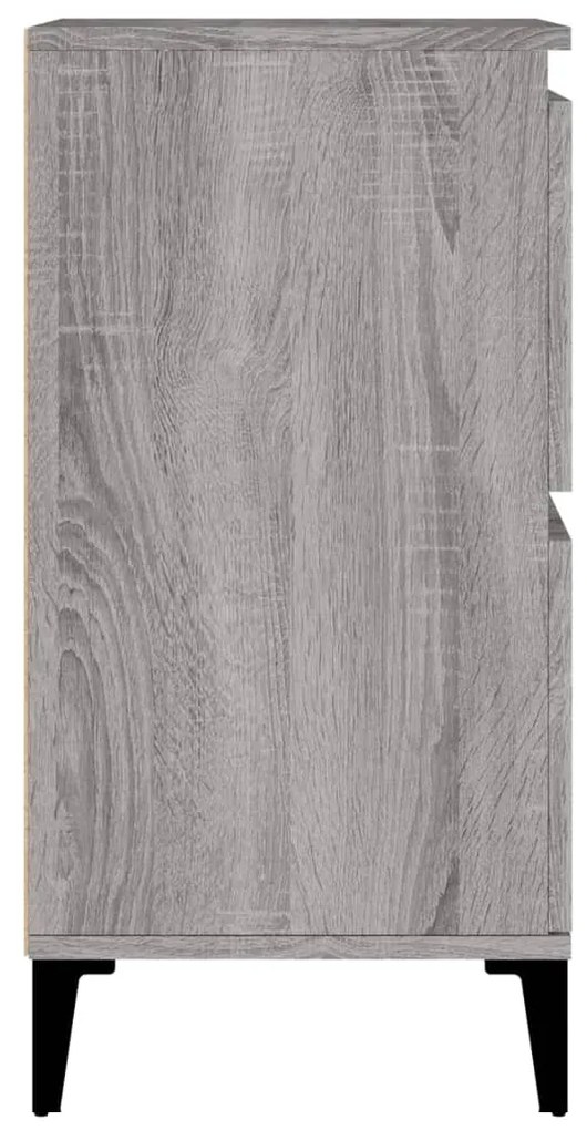 vidaXL Ντουλάπι Γκρι Sonoma 60x35x70 εκ. από Επεξεργασμένο Ξύλο